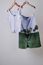 Load image into Gallery viewer, Tree print cami and skirt Coordinated set
