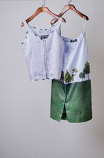 Load image into Gallery viewer, Tree print cami and skirt Coordinated set
