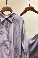 Load image into Gallery viewer, Mauve Printed Coordinated Set
