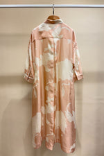 Load image into Gallery viewer, Peach Abstract Print Tunic
