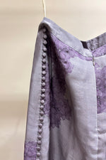 Load image into Gallery viewer, Mauve Clutter Print Organza Skirt
