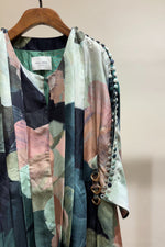 Load image into Gallery viewer, Green Paint Print Dress
