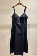 Load image into Gallery viewer, Ebony Strappy Cotton Dress
