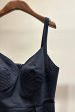 Load image into Gallery viewer, Ebony Strappy Cotton Dress
