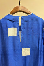 Load image into Gallery viewer, Cobalt Big Square Buckle Dress
