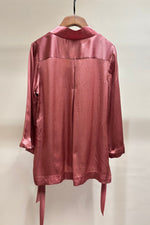 Load image into Gallery viewer, Pink silk blouse
