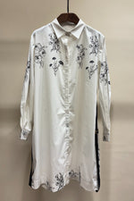 Load image into Gallery viewer, White Floral Print Shirt
