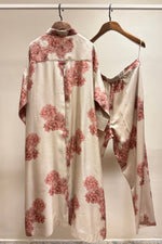 Load image into Gallery viewer, Beige Clutter Print Tunic Set
