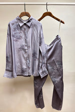 Load image into Gallery viewer, Mauve Printed Coordinated Set
