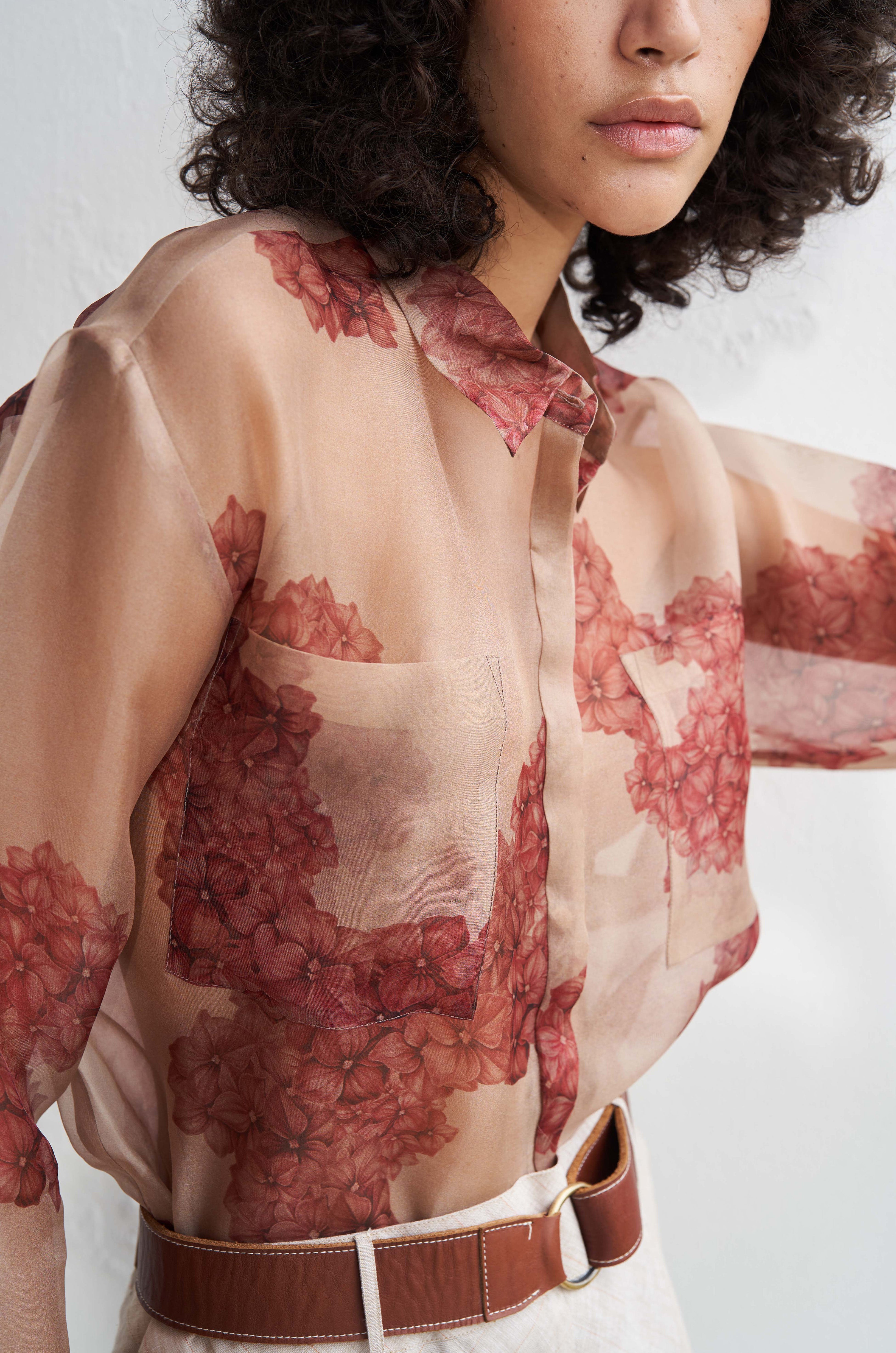 Peach Oak Shirt
