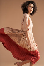 Load image into Gallery viewer, Release Pleated Silk Dress
