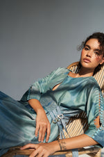 Load image into Gallery viewer, Heyday Silk Buckled Dress
