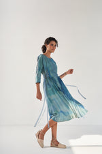Load image into Gallery viewer, Heyday Silk Buckled Dress
