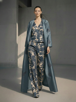 Load image into Gallery viewer, Teal and Beige Lean-In Set
