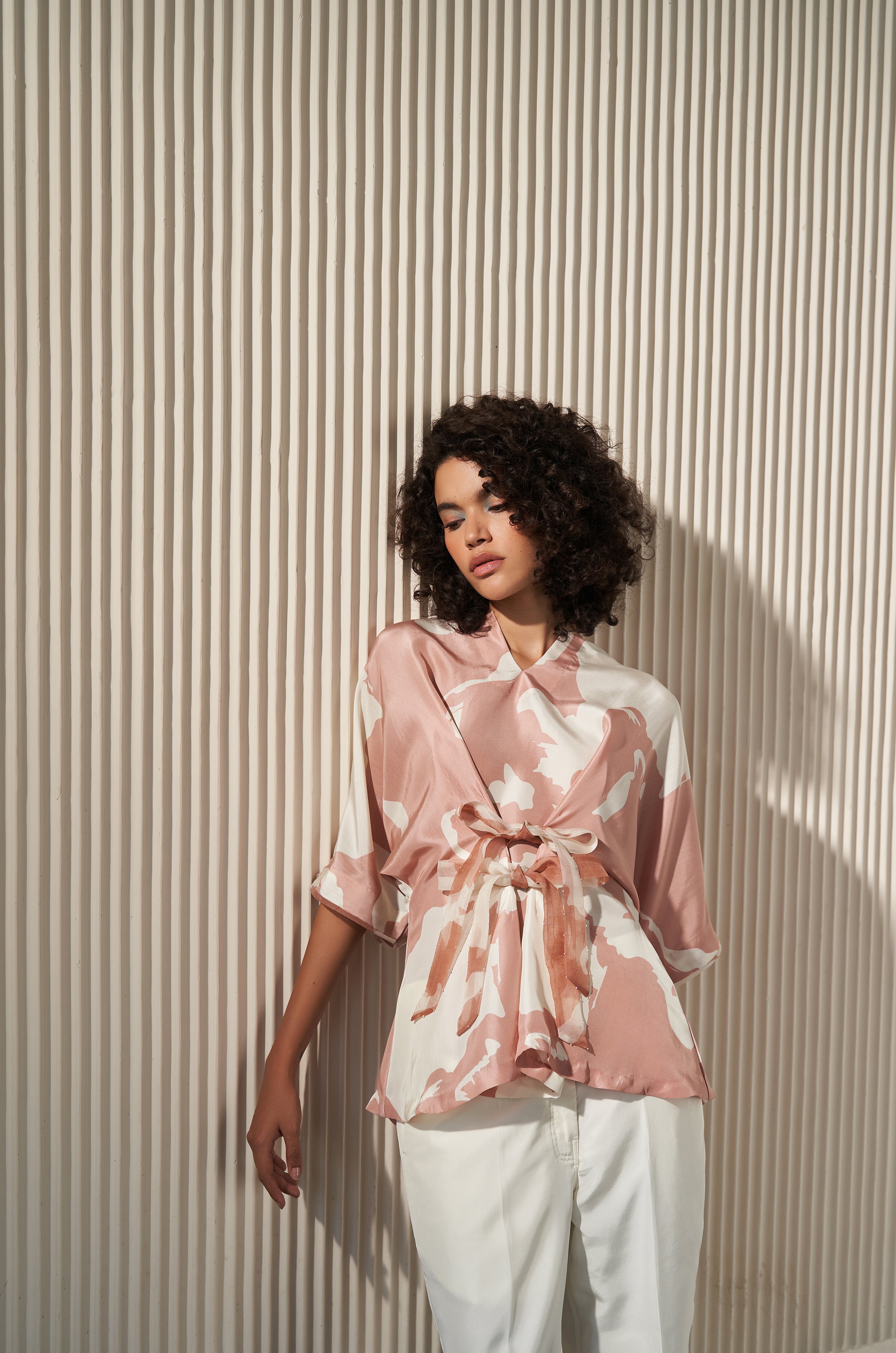 Clinch Kockout Silk Top