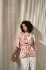 Load image into Gallery viewer, Clinch Kockout Silk Top
