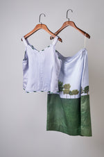 Load image into Gallery viewer, Tree print cami and skirt Coordinated set
