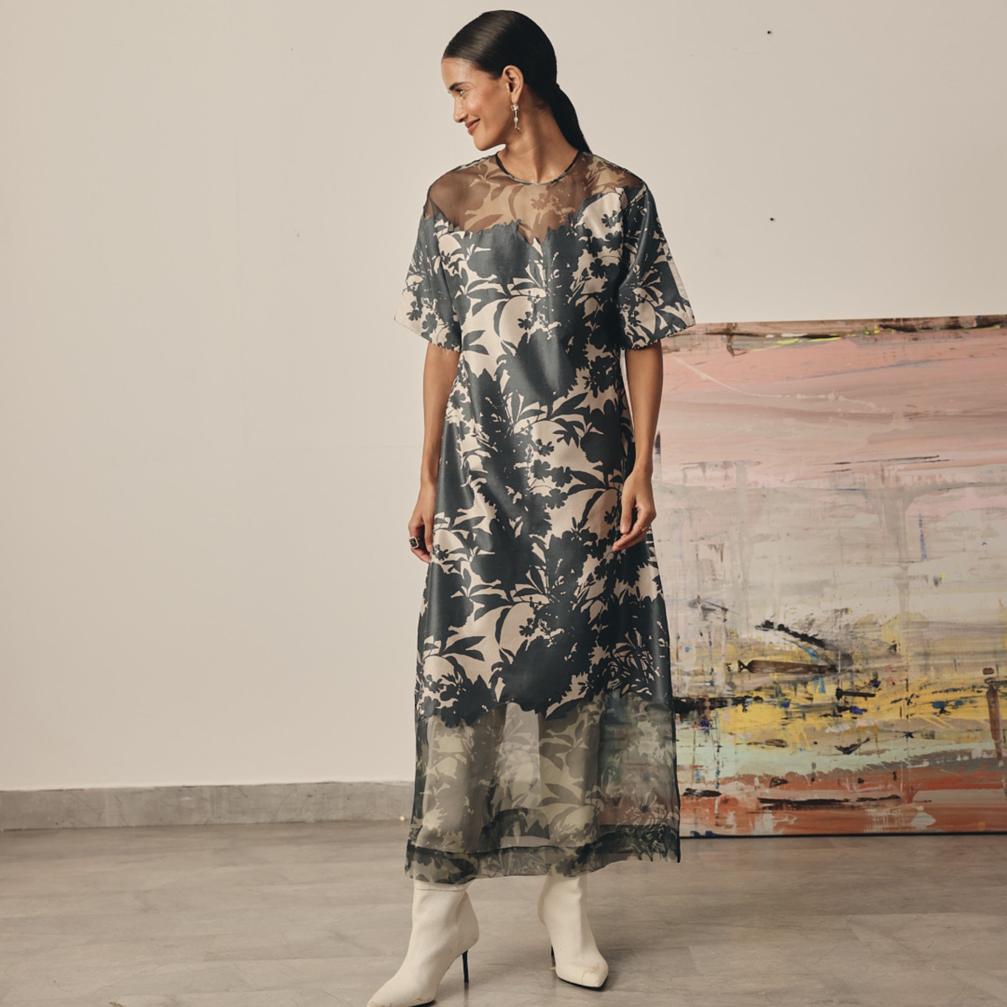 Soft Cut Dress