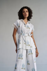 Load image into Gallery viewer, Getaway Printed Linen Set
