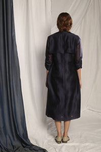 Leaf Print Graded Dress