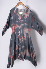 Load image into Gallery viewer, Dusked abstract print dress
