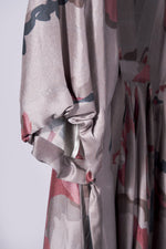Load image into Gallery viewer, Glimmer abstract print dress
