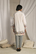 Load image into Gallery viewer, House Print Asymmetric Shirt
