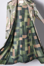 Load image into Gallery viewer, Smoke screen abstract print jacket

