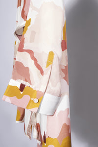 Subtle bloom Silk shirt
