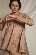 Load image into Gallery viewer, Flared Beige Co-ord Set
