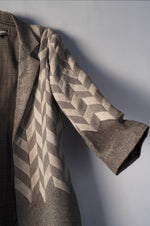 Load image into Gallery viewer, Grey Chevron Jacket
