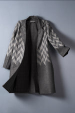 Load image into Gallery viewer, Grey Chevron Jacket

