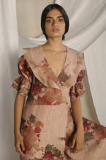 Load image into Gallery viewer, Overlap Floral Dress

