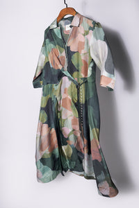 Decked up Paint Print dress