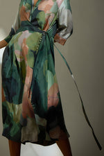 Load image into Gallery viewer, Decked up Paint Print dress
