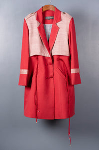Red & Twill Jacket