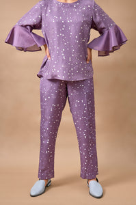 First Kiss Polka Print Co-ord Set