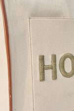Load image into Gallery viewer, Hope hand embroidered canvas tote
