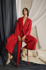 Load image into Gallery viewer, Crimson Pant Suit
