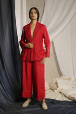 Load image into Gallery viewer, Crimson Pant Suit
