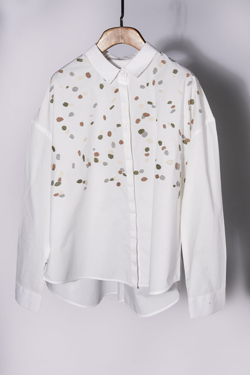 Adorn hand embroidered shirt