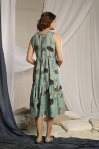 Polka Teal Dress