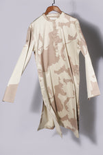 Load image into Gallery viewer, Beige cotton print kurta
