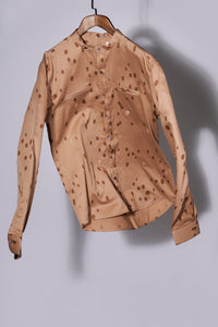 Rust polka shirt