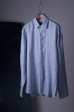 Load image into Gallery viewer, Light Blue Jaali detail shirt

